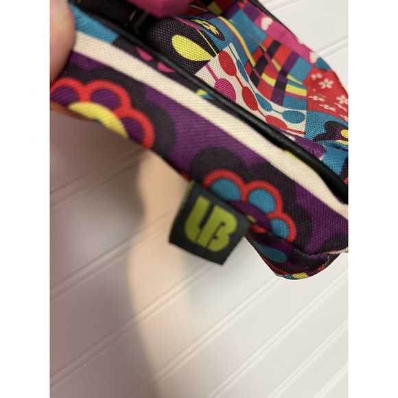 Lily Bloom Crossbody Purse & Change Purse - mulitcolored with black strap - Picture 6 of 16